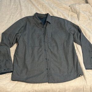 The North Face Blue Lightweight Shirt Jacket Casual Essential